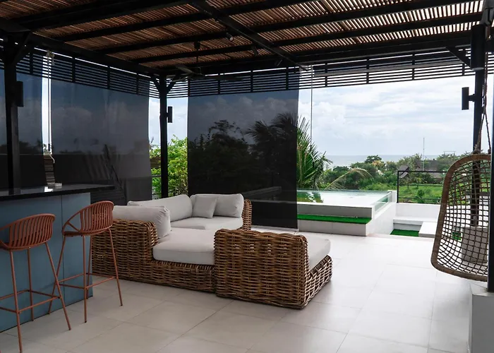 Balimood Luxury 4br Ocean View Rooftop